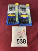 ORAL-B CHARCOAL TOOTHBRUSHES 4-PACK, NEW