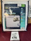 SERTA SERTAPEDIC 5-IN-1 ULTIMATE MATTRESS PAD QUEEN