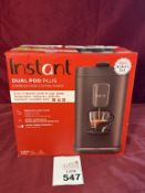 INSTANT DUAL POD PLUS COFEE MAKER