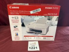 CANON PIXMA TS3722 PRINTER