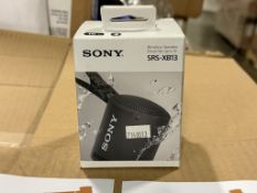 SONY SRS-XB13 WIRELESS SPEAKER, NEW