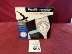 HEALTH O METER FULL VIEW DIAL SCALE
