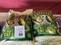 CATALYST SOFT WOOD CAT LITTER 30 LBS