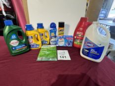 ASSORTED CLEANING PRODUCTS