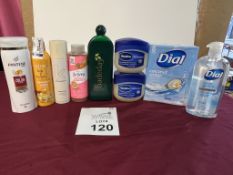 LOT CONSISTING OF (9) ASSORTED PRODUCTS