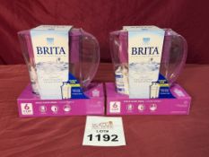 BRITA WATER FILTRATION SYSTEM PITCHER, NEW
