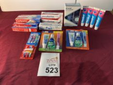 LOT CONSISTING OF (18) ASSORTED DENTAL PRODUCTS