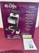 MR. COFFEE CAFE BARISTA CUSTOM BREW COFFEE MAKER