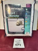 SERTA SERTAPEDIC 5-IN-1 ULTIMATE MATTRESS PAD KING