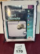 SERTA SERTAPEDIC 5-IN-1 ULTIMATE MATTRESS PAD KING