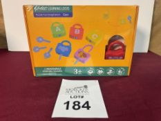 ALPHABET LEARNING LOCKS 52 PCS, NEW