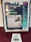 SERTA SERTAPEDIC 5-IN-1 ULTIMATE MATTRESS PAD KING