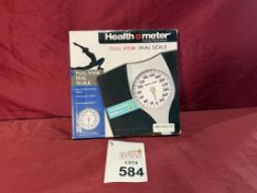 HEALTH O METER FULL VIEW DIAL SCALE