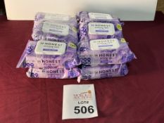 HONEST SANITIZING WIPES 50 SHEETS PER PACK, NEW
