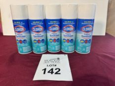 CLOROX FABRIC SANITIZER 14 OZ, NEW