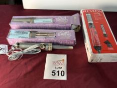 ASSORTED HAIR STYLING TOOLS