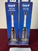 ORAL-B PRO 100 POWER TOOTHBRUSH, NEW