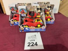 DISNEY JUNIOR MICKEY VEHICLE, NEW