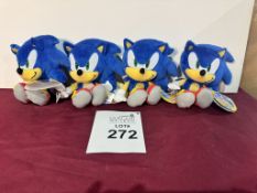 SONIC THE HEDGHOG PLUSH