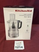 KITCHENAID FOOD PROCESSOR, NEW