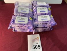 HONEST SANITIZING WIPES 50 SHEETS PER PACK, NEW