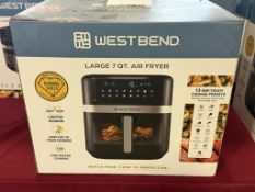 WESTBEND LARGE 7 QT. AIR FRYER, NEW
