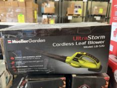 MUELLER GARDEN CORDLESS LEAF BLOWER