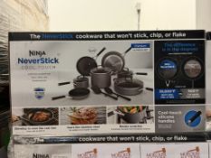 NINJA NEVER STICK (14) PCS COOKWARE SET (NEW)