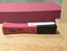 LOT CONSISTING OF (10) L'OREAL PARIS INFALLIBLE LIQUID LIPSTICK