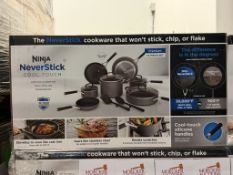 NINJA NEVER STICK (14) PCS COOKWARE SET (NEW)