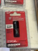 MILWAUKEE 1/2 INSIDER BOX RACHET ADAPTER (NEW)