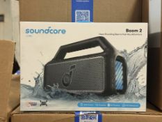 SOUNDCORE BOOM 2 PORTABLE BLUETOOTH SPEAKER (NEW)