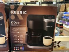 KEURIG K-DUO SINGLE SERVE & CARAFE COFFEE MAKER