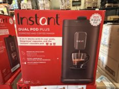 INSTANT DUAL POD PLUS ESPRESSO & COFFEE MAKER