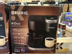 KEURIG K-DUO SINGLE SERVE & CARAFE COFFEE MAKER
