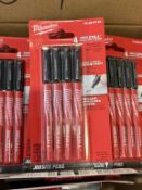 MILWAUKEE INKZALL JOBSITE PENS (NEW)