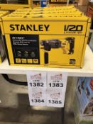 STANLEY V20 SDS+ ROTARY HAMMER (NEW)