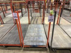 5' METAL MATERIAL HANDLING CART