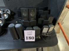 VARIOUS SETS OF COMPUTER SPEAKERS