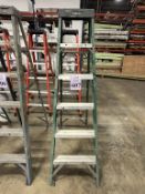 6' FIBERGLASS A-FRAME LADDER