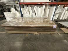 PALLET OF 4'X'8 ACRYLIC SHEETS