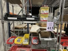 METRO RACK WITH CONTENTS