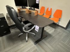 COMPUTER WORK STATION WITH 55