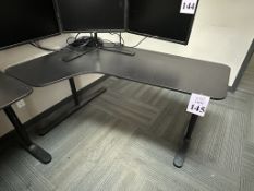COMPUTER WORK STATION WITH OFFICE CHAIR