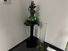 ANIMATED CHARACTER STATUE WITH STAND