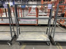 4' METAL A-FRAME MATERIAL HANDLING CART