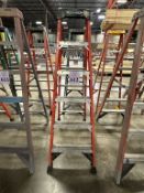 6' FIBERGLASS A-FRAME LADDER