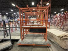 6' METAL MATERIAL HANDLING CART