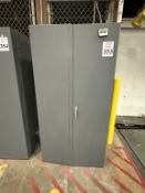 2 DOOR METAL STORAGE CABINET