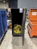 WOOD CABINET WITH EXTENSION CORD